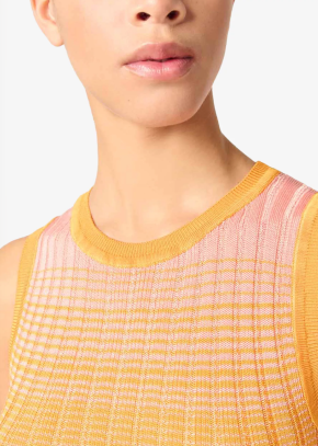 Maje Tie-Dye Ribbed Knitted Maxi Dress 4