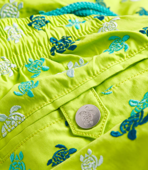 Vilebrequin Turtle Embroidered Mistral Swim Shorts 5