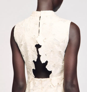 Sandro Guipure Lace Mini Dress 4