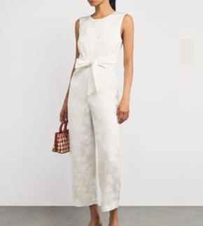 Claudie Pierlot Jacquard Sleeveless Jumpsuit 2
