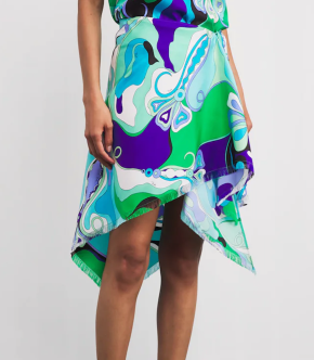 Pucci Silk Printed Mini Skirt 2