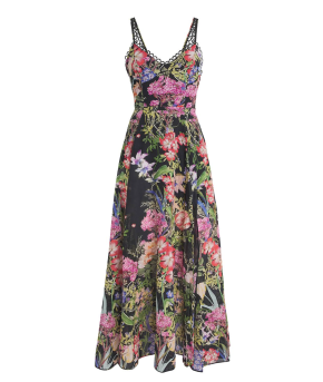 Charo Ruiz Iraso Floral-print  Voile Maxi Dress 2