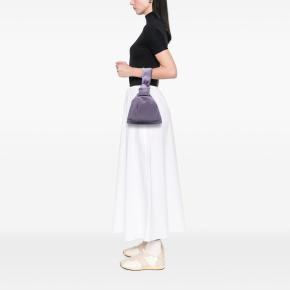 Bottega Veneta Lilac Mini Calfskin BV Twist Bag 2