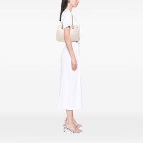 Salvatore Ferragamo Grained Calfskin Vara Melike Tote 7