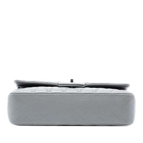 Chanel Grey Medium Classic Caviar Double Flap 3