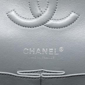 Chanel Grey Medium Classic Caviar Double Flap 5