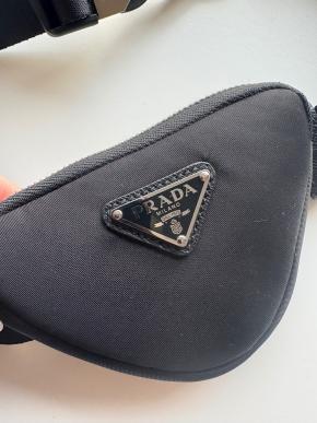 Prada Black Nylon Belt Bag 6