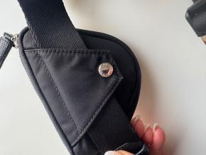 Prada Black Nylon Belt Bag 3