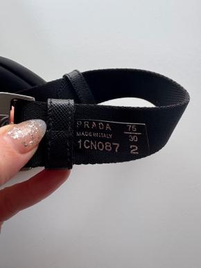 Prada Black Nylon Belt Bag 10