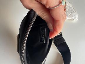 Prada Black Nylon Belt Bag 5