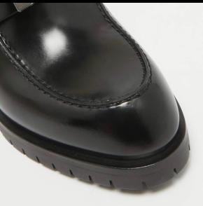 Hermes Black Constance Mules 6