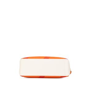 Hermes Orange Toile H and Swift Cabas H en Biais 40 3