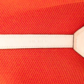 Hermes Orange Toile H and Swift Cabas H en Biais 40 6