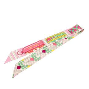 Hermes Colliers de Chiens Remix Silk Twilly Scarf 2