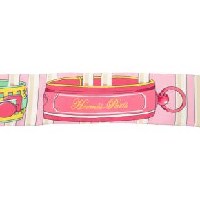 Hermes Colliers de Chiens Remix Silk Twilly Scarf 3