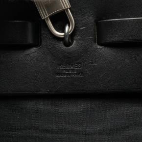 Hermes Black  Militaire Vache Hunter Herbag Zip Retourne Cabine 50 9