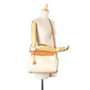 Hermes Natural Toile Herbag Zip 31 13