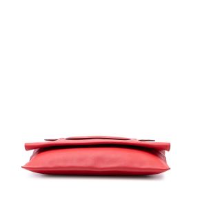 Hermes Rouge Tomate Evercolor Pliplat Clutch 3
