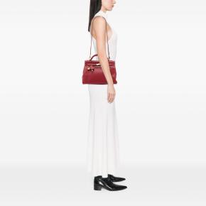 Hermes Rouge Grenat Togo Kelly II Retourne 32 7