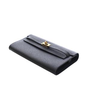 Hermes Black Epsom Kelly To Go Wallet 11