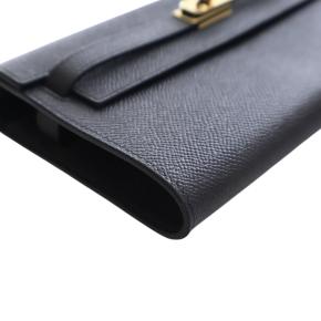 Hermes Black Epsom Kelly To Go Wallet 12