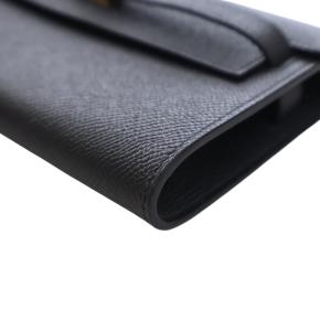 Hermes Black Epsom Kelly To Go Wallet 13