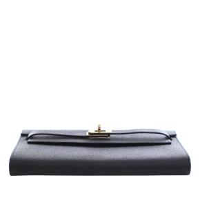 Hermes Black Epsom Kelly To Go Wallet 5