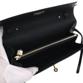 Hermes Black Epsom Kelly To Go Wallet 6