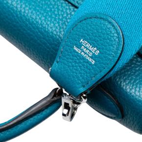 Hermes Turquoise Togo Amazon Kelly II Retourne 32 6