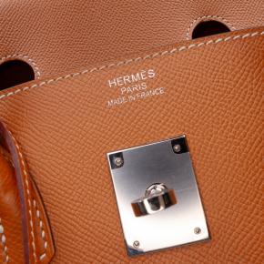 Hermes Toffee Epsom Birkin Retourne 35 5