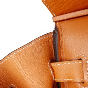 Hermes Toffee Epsom Birkin Retourne 35 6
