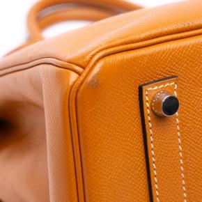 Hermes Toffee Epsom Birkin Retourne 35 8