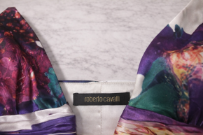 Roberto Cavalli vintage silk evening dress 4