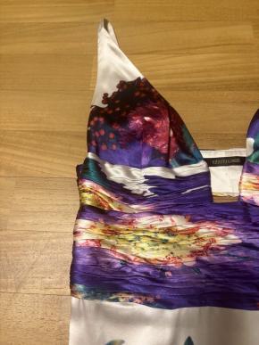 Roberto Cavalli vintage silk evening dress 6