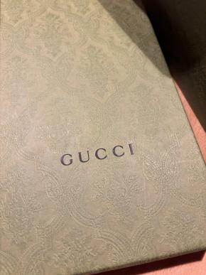 Gucci Green Satin Heeled Mules 7