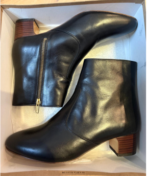 APC Black Joey Ankle Boots 9