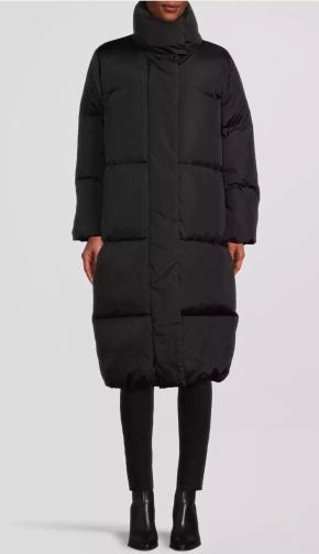 Belstaff Black Grasmore Down Filled Puffer Coat. 2