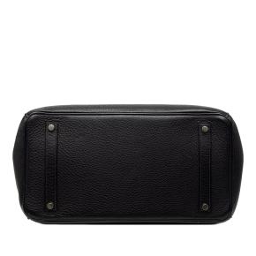 Hermes Noir Togo Verso Birkin Retourne 35 3