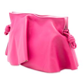 Loewe Pink Paula Ibiza Mini Petal Nappa Flamenco Knot Crossbody 2