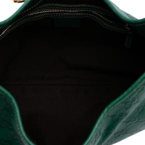 Gucci Green Guccissima Jackie O Bouvier Hobo 4