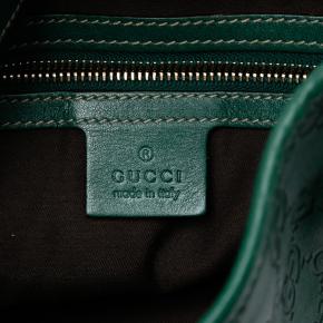 Gucci Green Guccissima Jackie O Bouvier Hobo 5