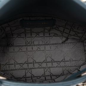 Dior Blue Mini Lambskin Cannage Lady Dior 4