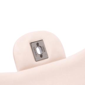 Chanel White Jumbo Classic Lambskin Double Flap 10