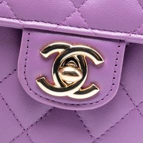 Chanel Purple Mini Lambskin CC in Love Heart Crossbody 5