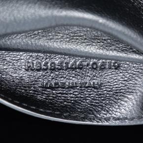 Saint Laurent Black Patent Vicky Vanity Bag 6