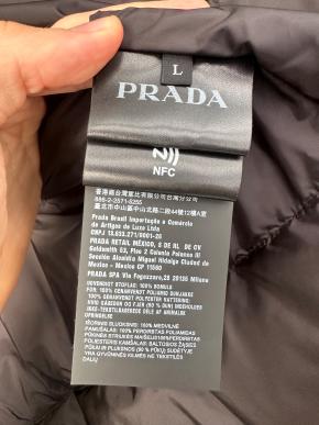 Prada Ochre Corduroy Down Jacket 9