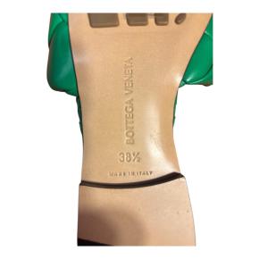 Bottega Veneta Green Leather Slides 5