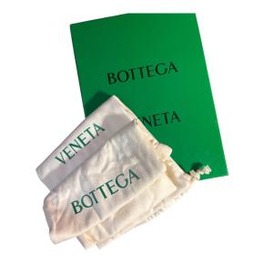 Bottega Veneta Green Leather Slides 6