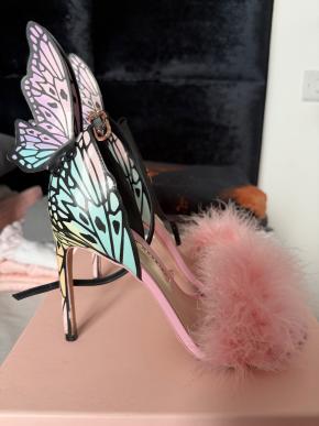 Sophia Webster Butterfly Detail Heeled Sandals 2