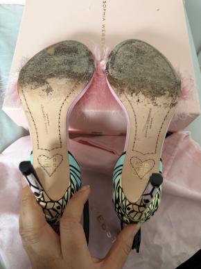 Sophia Webster Butterfly Detail Heeled Sandals 5